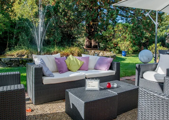 Logis Hotels- Et Restaurant Domaine De Fompeyre 3* Bazas
